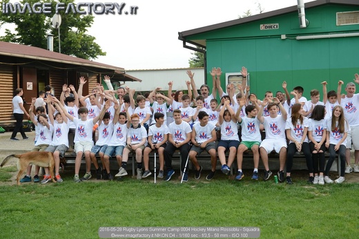 2016-05-28 Rugby Lyons Summer Camp 0004 Hockey Milano Rossoblu - Squadra